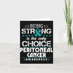 Peritoneal Cancer Survivor - Being Strong Is The Card