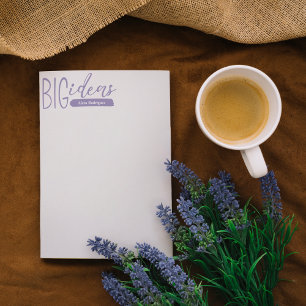 Periwinkle Big Ideas Notepad