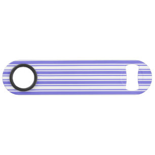 Periwinkle blue and white candy stripes