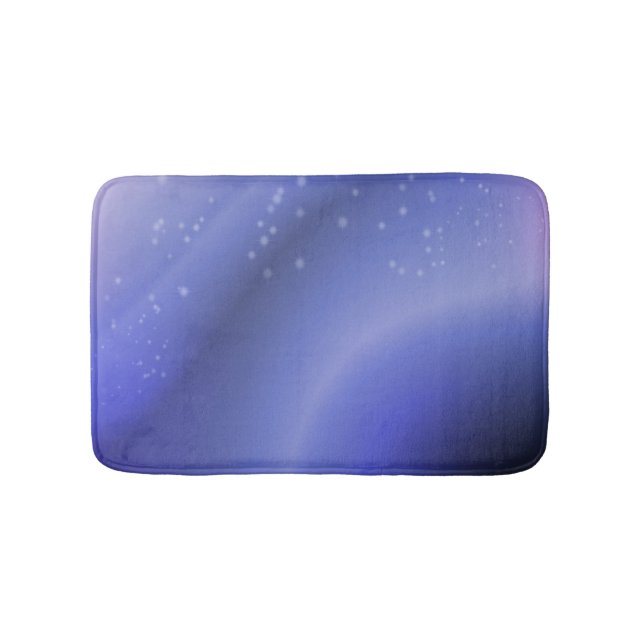 Periwinkle Blue Bath Mat (Front)