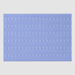 Periwinkle Blue Flecked Tissue Paper