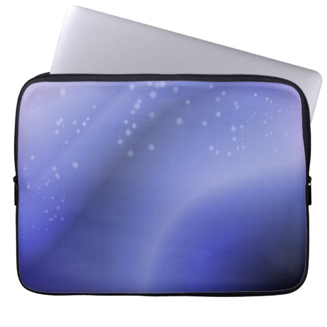 Periwinkle Blue Laptop Sleeve (Front)