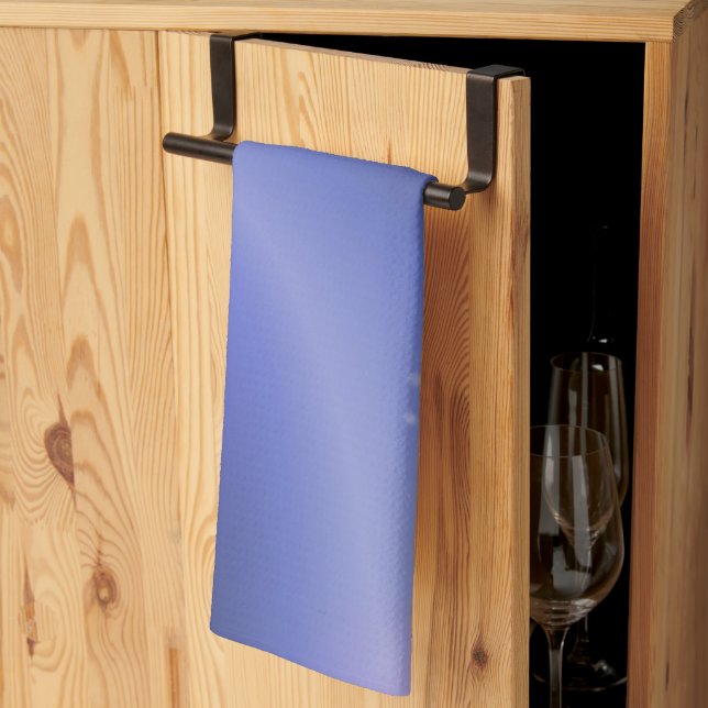 Periwinkle Blue Tea Towel (Thirds Fold)