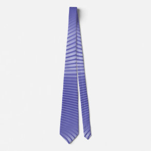 Periwinkle Blue Waves Neck Tie