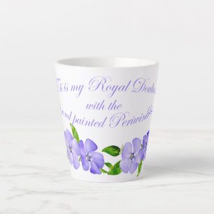 Periwinkle  coffee mug