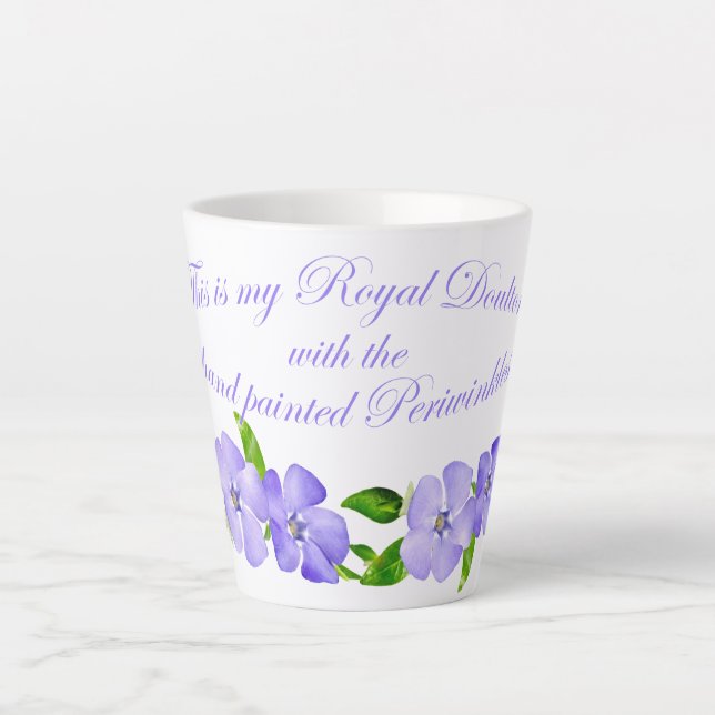 Periwinkle  coffee mug (Front)