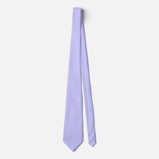 Periwinkle color blue-violet tie (Front)