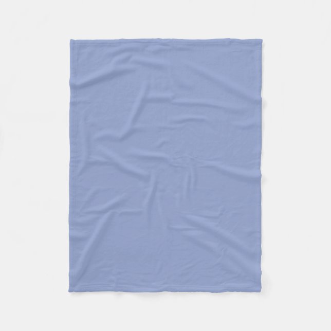 Periwinkle Fleece Blanket (Front)