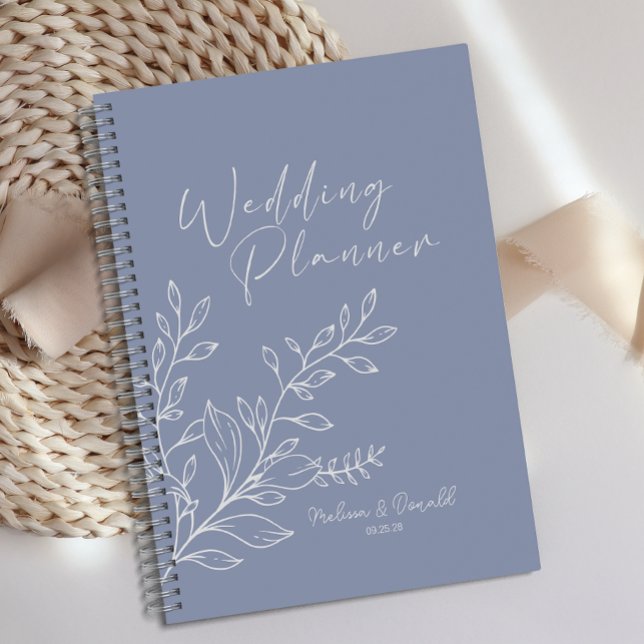 Periwinkle Flowers Boho Wedding Planner (Creator Uploaded)