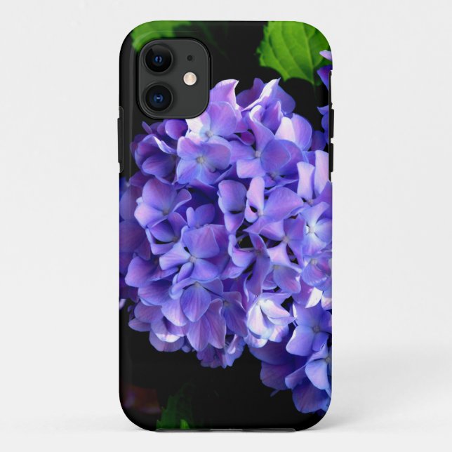 Periwinkle Hydrangeas Case-Mate iPhone Case (Back)