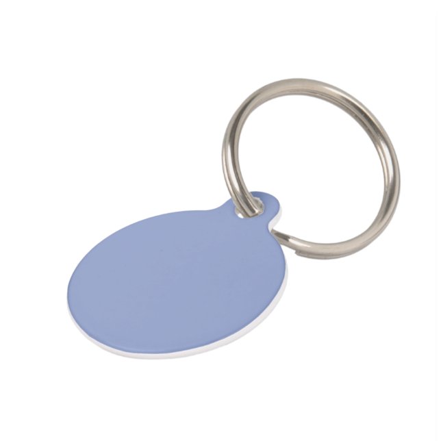Periwinkle Pet Tag (Side)