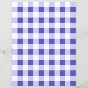 periwinkle plaid scrapbook background paper