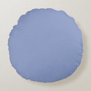 Periwinkle Round Cushion