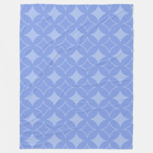 Periwinkle shippo fleece blanket