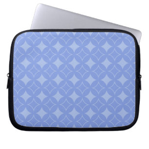 Periwinkle shippo laptop sleeve