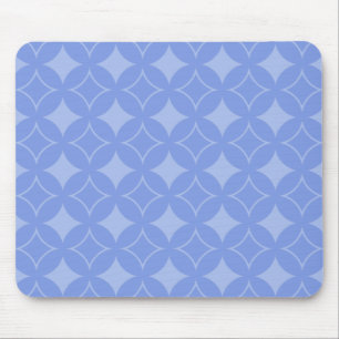 Periwinkle shippo mouse mat