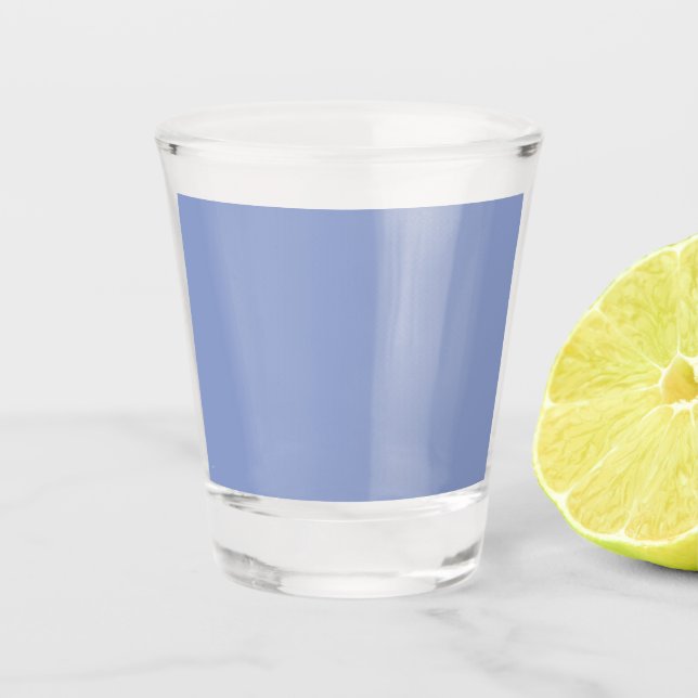 Periwinkle Shot Glass (Front)