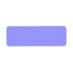 Periwinkle Solid Colour Background Label Template