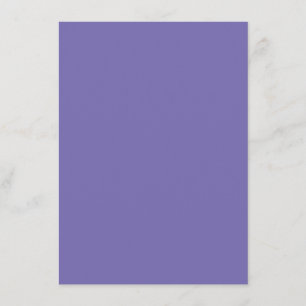 Periwinkle Solid Colour Enclosure Card