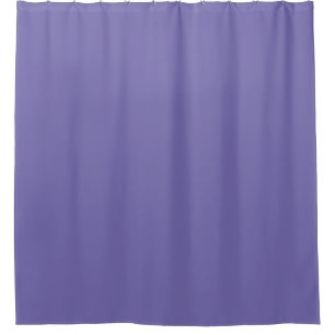 Periwinkle Solid Colour Shower Curtain