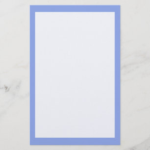 Periwinkle Solid Colour Stationery