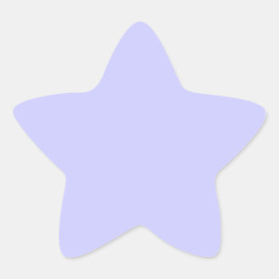 Periwinkle Star Sticker