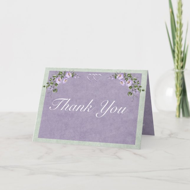 Periwinkle Thank You Cards (Front)