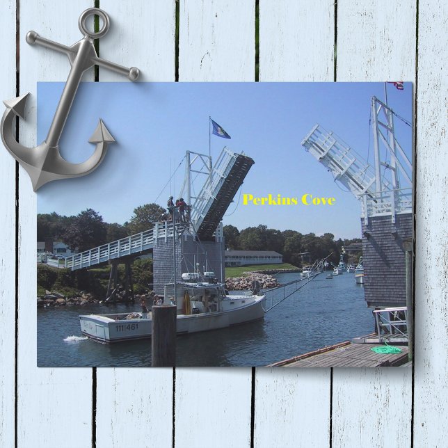 Perkins Cove in Ogunquit, maine Postcard (Creator Uploaded)