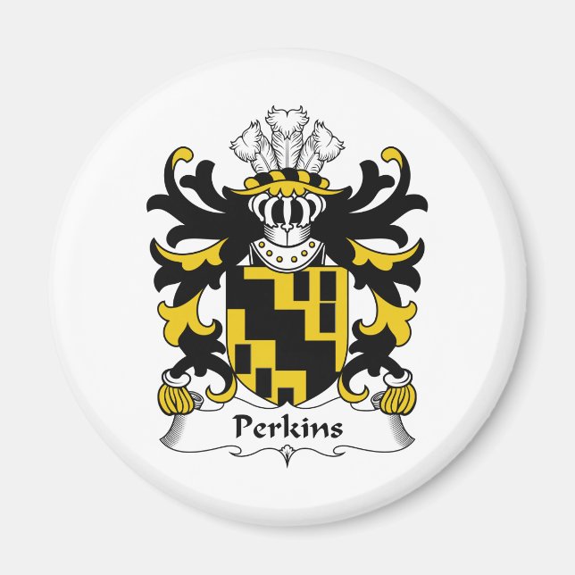 Perkins Family Crest Magnet (Front)