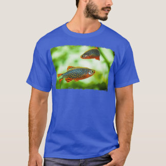 Perlhuhnbrbling Karpfenfisch Danio margaritatus Fr T-Shirt