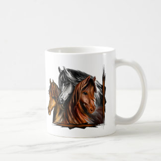 PerliPrints3Horsesz, PerliPrints3Horsesz Coffee Mug