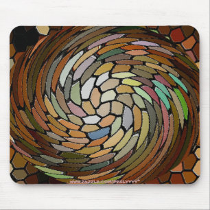 Perl's Swirl Mouse Mat