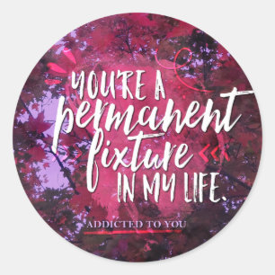 Permanent Fixture Sticker