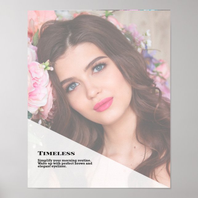 Permanent Makeup Beauty Timeless Poster (Front)