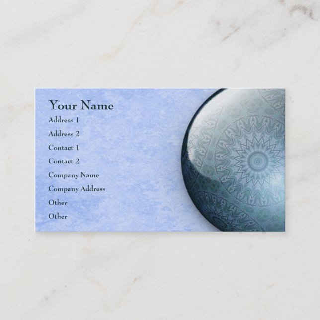 Permascope Jewel Business Card (Front)