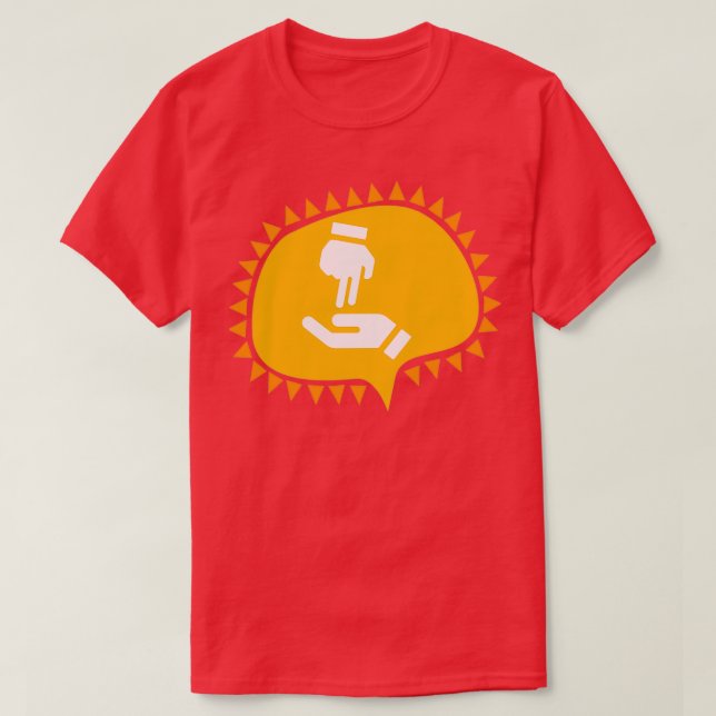 Permission To Dance Sign Language T-Shirt (Design Front)