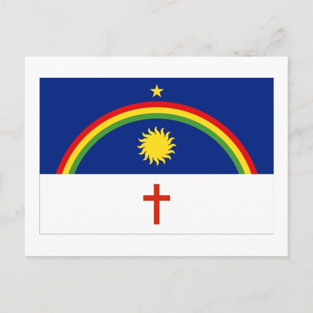 Pernambuco, Brazil Flag Postcard (Front)