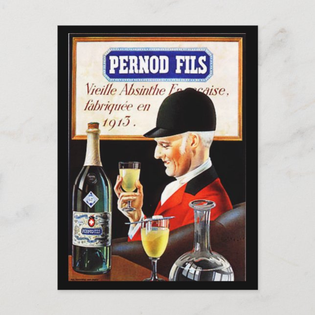 Pernod Fils Postcard (Front)
