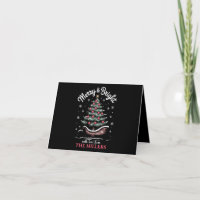 Peronalized Christmas Sleigh Tree Merry & Bright