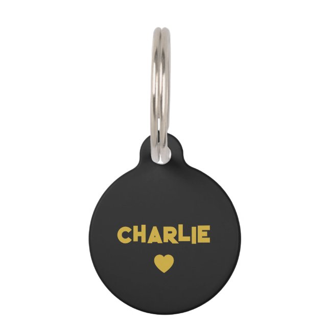 Peronsalized Pet Tag (Front)