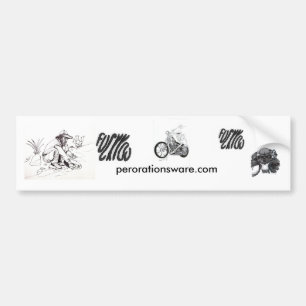 perorationsware I D Bumper Sticker