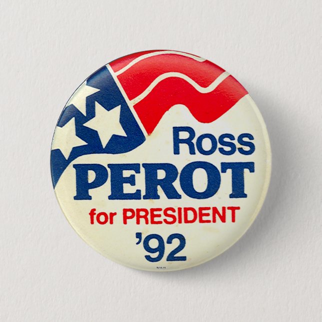 Perot - Button (Front)