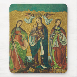 Perpetua & Felicitas – Premium Arena Gold Martyr Mouse Mat