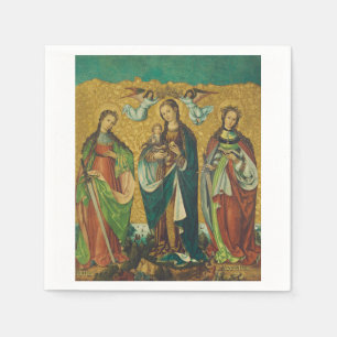 Perpetua & Felicitas – Premium Arena Gold Martyr Napkin