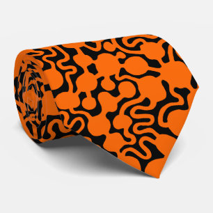 Perpetual Ant Farm v2 - Orange and Black Tie