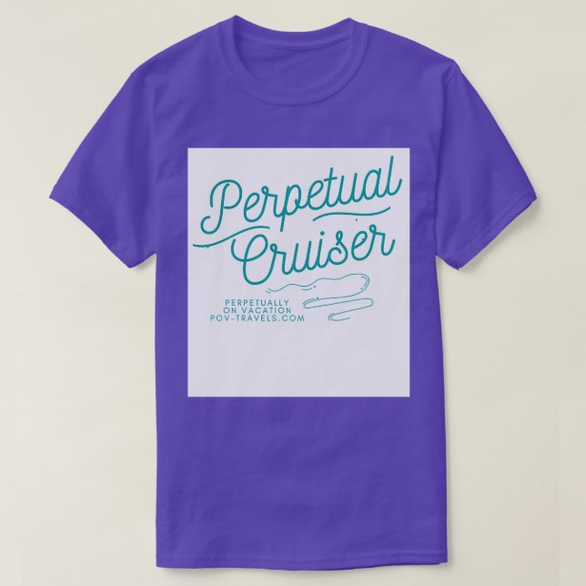 Perpetual or Habitual Cruiser Identity Bling POV M T-Shirt (Design Front)