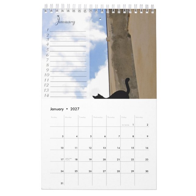 Perpetual Paris Birthday Anniversary Calendar (Jan 2027)
