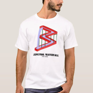 Perpetual Waterfall (Optical Illusion) T-Shirt