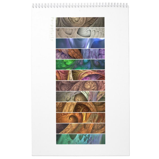 "Perpetuity" Fractal Calendar (Cover)