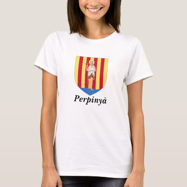Perpignan Coat of Arms T-Shirt (Front)